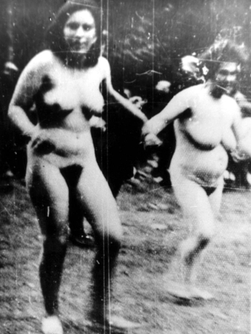 Holocaust Women Being Stripped Naked