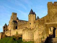 Description: carcassonne medieval city