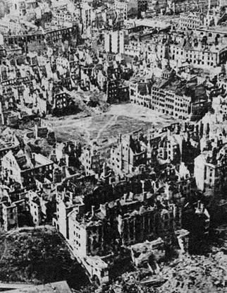 Description: File:Destroyed Warsaw, capital of Poland, January 1945.jpg